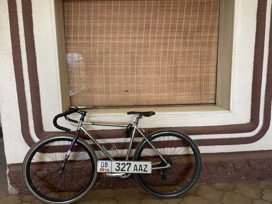 Городской велосипед с трек/фикс эстетикой - Рама: стальная Бишкек - изображение 1