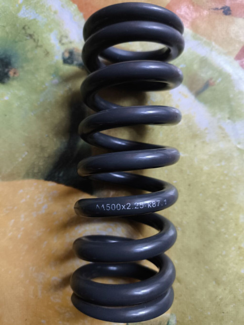 Пружина заднего амортизатора м500, ход 2.25 Подходит для MTB / эндуро Бишкек - сүрөт 1