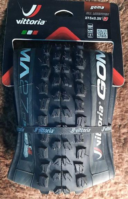 В продаже две новые бескамерные вело шины Gomа vittoria 27.5x2.25 Бишкек - изображение 1