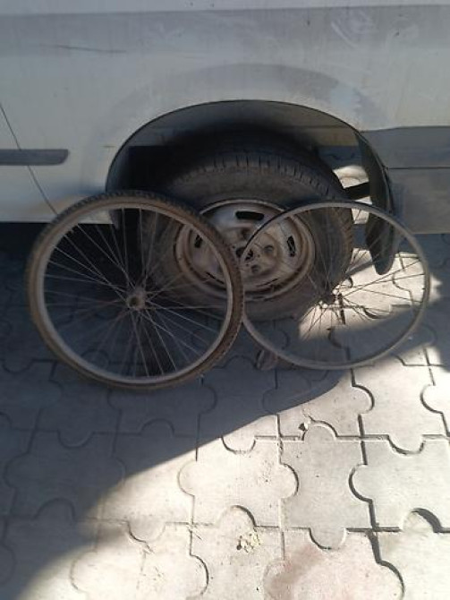 Продаю колеса 26 размера по 300 сом отдам без камеры и покрышки Бишкек - изображение 2