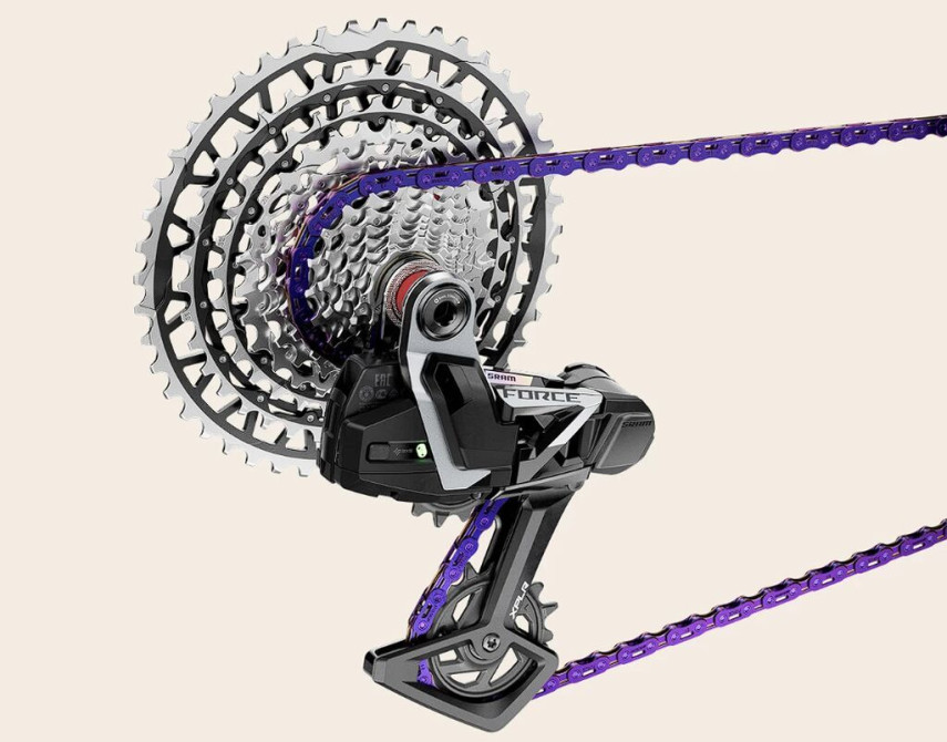 Продаю топовую беспроводную трансмиссию SRAM AXS на 12-13 скоростей Бишкек - изображение 1