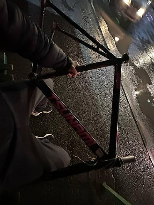 Рама для трек/фикс велосипеда Tsunami SNM100 - Материал: алюминий Бишкек - изображение 2