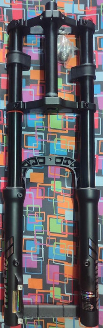 Двухкоронная амортизационная вилка для велосипеда типа фэтбайк с Бишкек - изображение 6