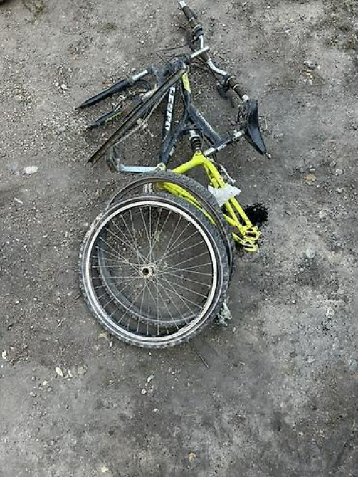 Велосипед (разобран) на запчасти Описание: - Рама горного типа с Бишкек - изображение 3