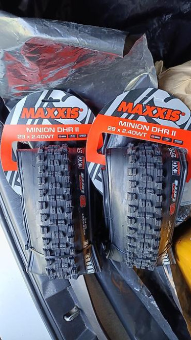 Новые MAXXIS Minion DHR II 3C EXO TR Maxx Terra 29*2.4WT - 1шт Бишкек - изображение 3