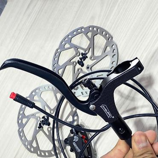 Комплект тормозов гидравлический Dyisland Гидравлические тормоза Бишкек - сүрөт 3