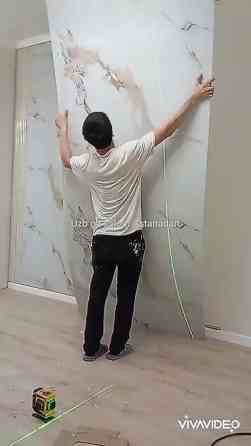 Услуги Всё виды по отделке и укладке: - Отделочные работы гибкий Бишкек