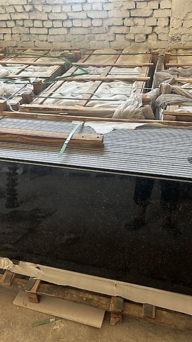 Гранит Angola Black - это темно-черный натуральный камень, добываемый Bishkek - photo 5