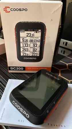 Велокомпьютер COOSPO BC200 (GPS Cycling Computer) -Состояние нового. - Бишкек