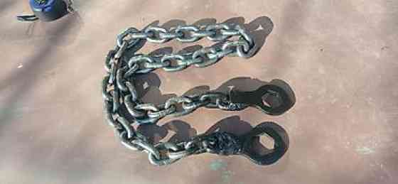 Продается цепи противоугонные .1.Длина 90см.Толщина звена цепи Бишкек