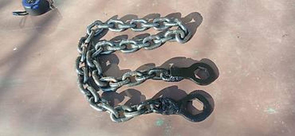 Продается цепи противоугонные .1.Длина 90см.Толщина звена цепи Бишкек - изображение 2