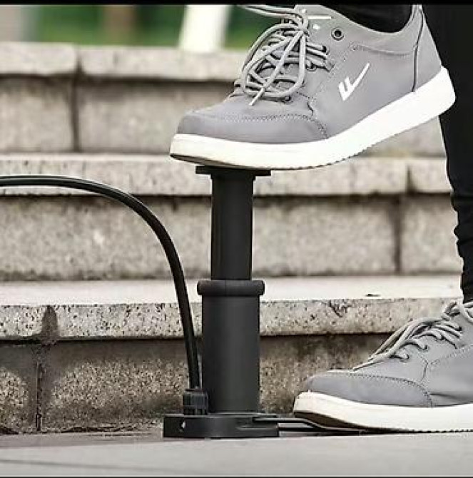 Ножной насос высокого давления, складной, черный - Тип: ножной Бишкек - изображение 1