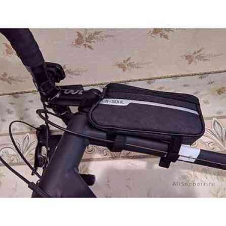 Велосипедная сумка на раму (под руль) с отделом для смартфона Бишкек