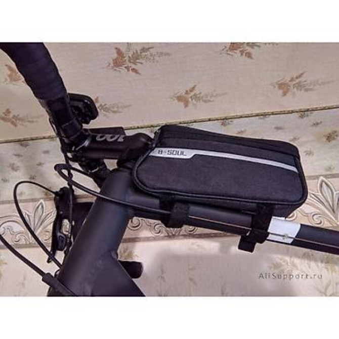 Велосипедная сумка на раму (под руль) с отделом для смартфона Бишкек - изображение 2