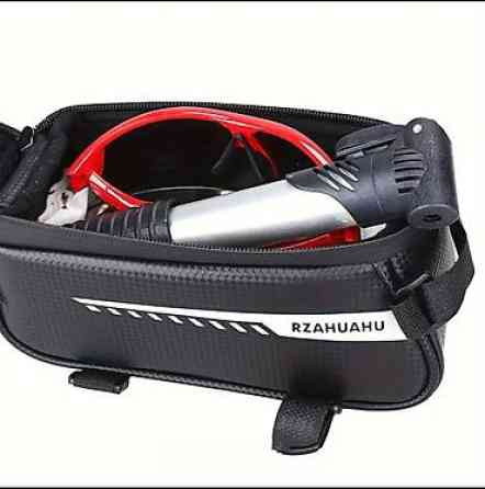 Передняя велосипедная рамная сумка, с сенсорным экраном и держателем Бишкек