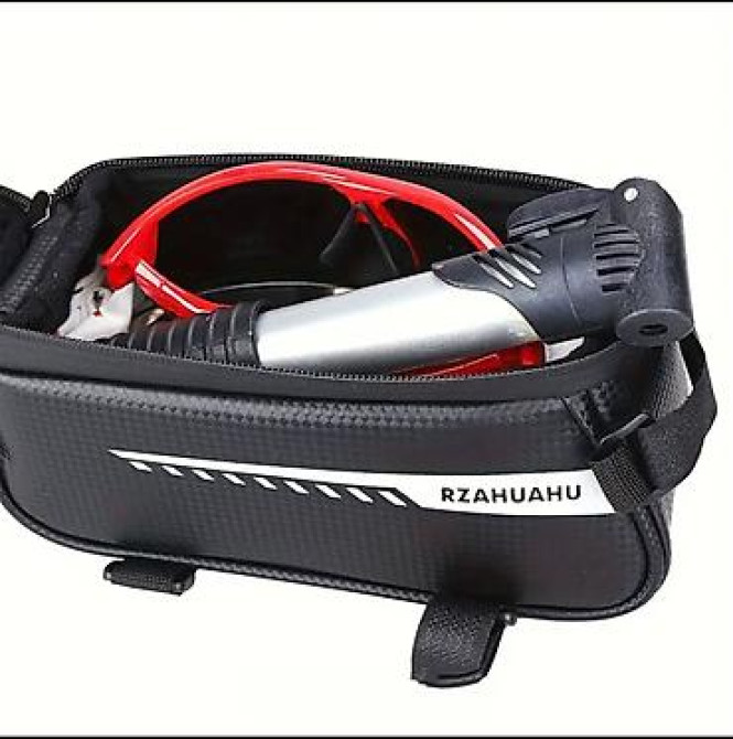 Передняя велосипедная рамная сумка, с сенсорным экраном и держателем Бишкек - изображение 1