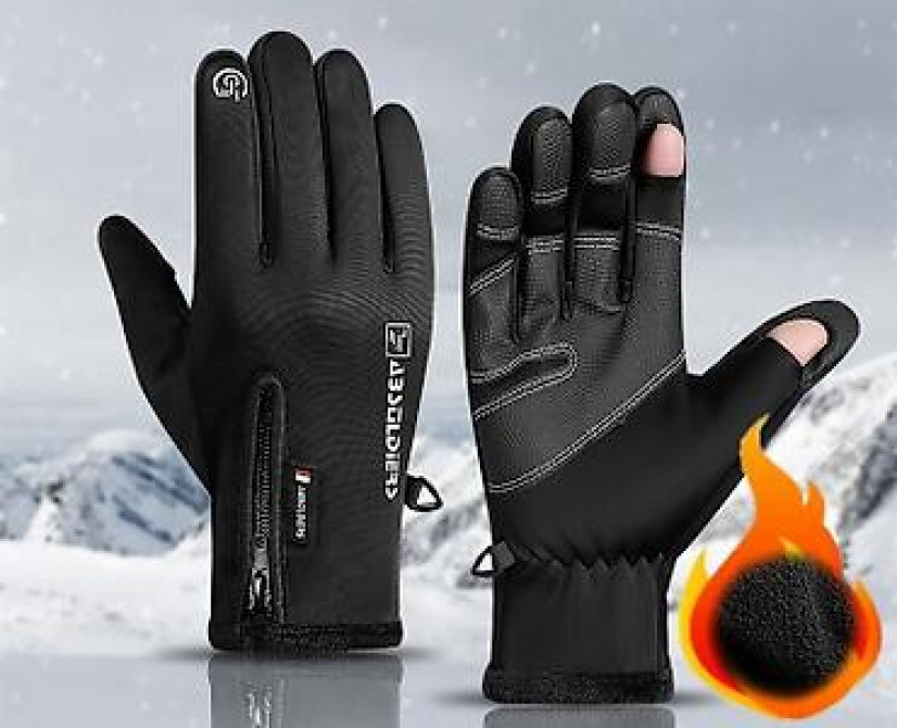 Теплые спортивные перчатки ROCKBROS для холодного сезона. - Бишкек - изображение 2