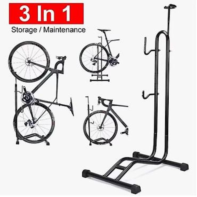 ВЕЛОАКССЕСУАРЫ Универсальная стойка для велосипеда 3-в-1 Напольная Бишкек - сүрөт 2