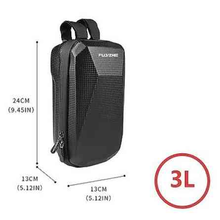 Сумка на велосипед на руль/верхнюю трубу FUZZHE, объем 3 л - Жесткий Бишкек