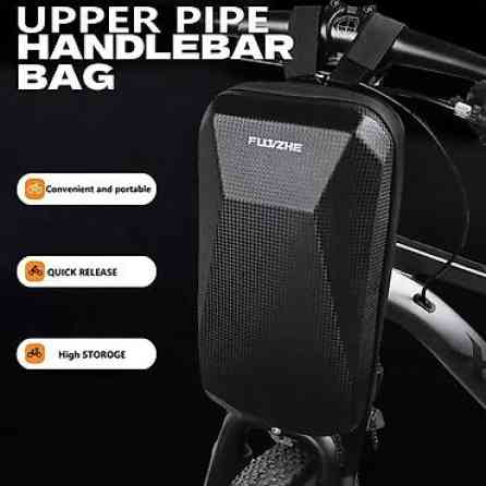 Сумка на велосипед на руль/верхнюю трубу FUZZHE, объем 3 л - Жесткий Бишкек