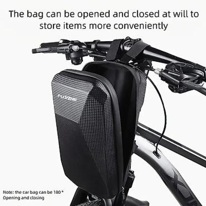 Сумка на велосипед на руль/верхнюю трубу FUZZHE, объем 3 л - Жесткий Бишкек - изображение 1