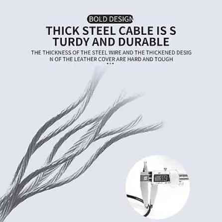 ???? Замок для велосипеда толщиной 6 мм и длиной 1 м - ваш надежный Бишкек