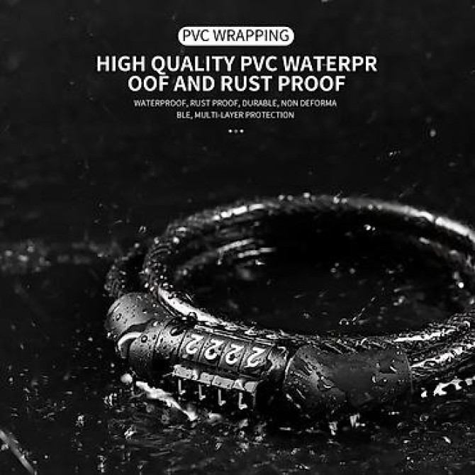 ???? Замок для велосипеда толщиной 6 мм и длиной 1 м - ваш надежный Бишкек - изображение 7