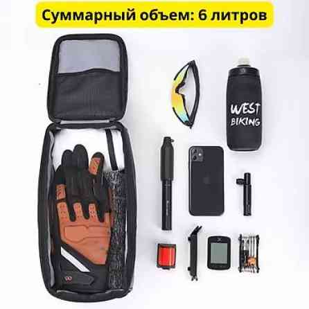 WEST BIKING представляет сумку на багажник объемом 6 литров, которая Бишкек
