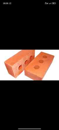 Керамический, Гладкий, Пустотелый, дырчатый кирпич Бишкек