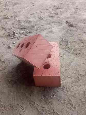 Керамический, Рифленый, Пустотелый, дырчатый кирпич, Одинарный, 250×120×65 Бишкек