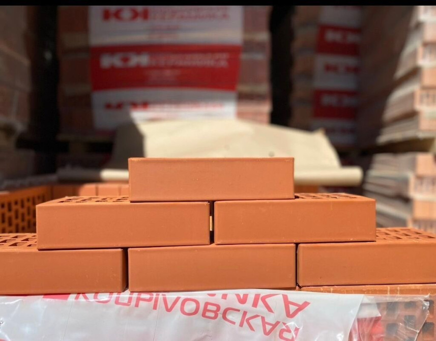 Керамический, Гладкий, Полнотелый, таблетка кирпич, Одинарный, 250×120×65 Бишкек - изображение 1