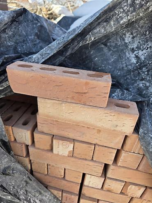 Керамический, Рифленый, Пустотелый, дырчатый кирпич, Евро, 250×60×65 Бишкек - изображение 2