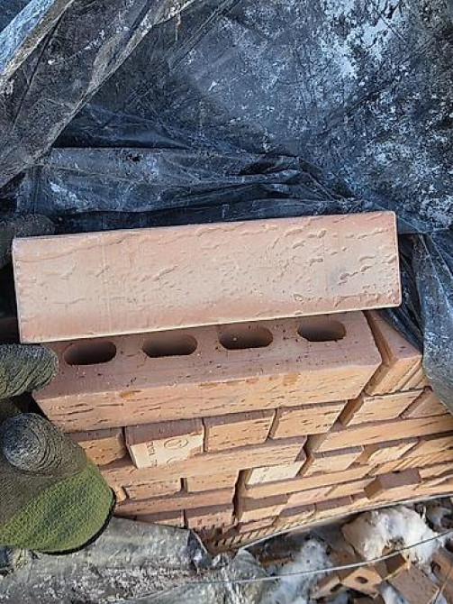 Керамический, Рифленый, Пустотелый, дырчатый кирпич, Евро, 250×60×65 Бишкек - изображение 4