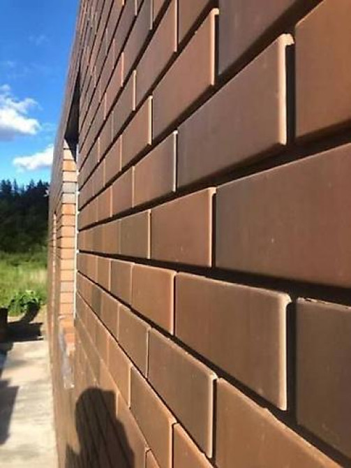 Облицовочный клинкерный кирпич плитка для фасада Есть 1 палет из 500 Бишкек - изображение 1