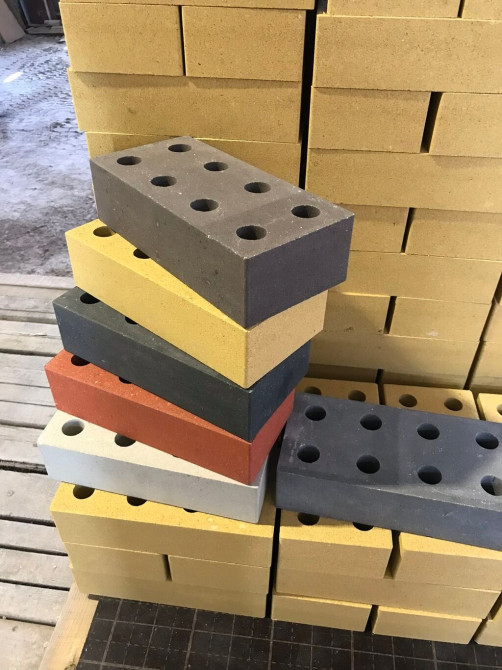 Кирпич облицовочный, гиперпрессованный, супергладкий, основа Бишкек - изображение 1