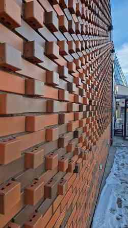 Облицовочный керамический кирпич с декоративной фактурой и Бишкек