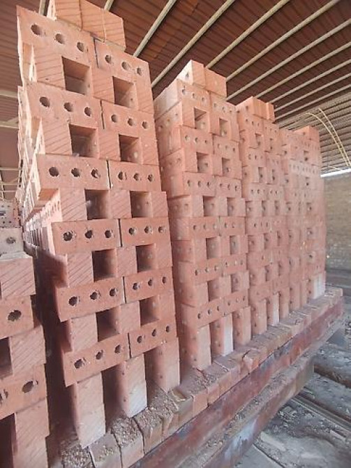 Гладкий, Пустотелый, дырчатый кирпич, 250x120x90 Бишкек - изображение 5