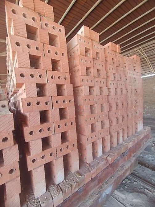 Гладкий, Пустотелый, дырчатый кирпич, 250x120x90 Бишкек - изображение 7
