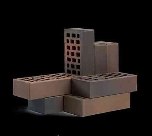 Клинкерный, Пустотелый, дырчатый кирпич, Евро, 250×85×65 Бишкек