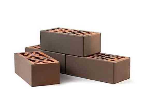 Клинкерный, Пустотелый, дырчатый кирпич, Евро, 250×85×65 Бишкек