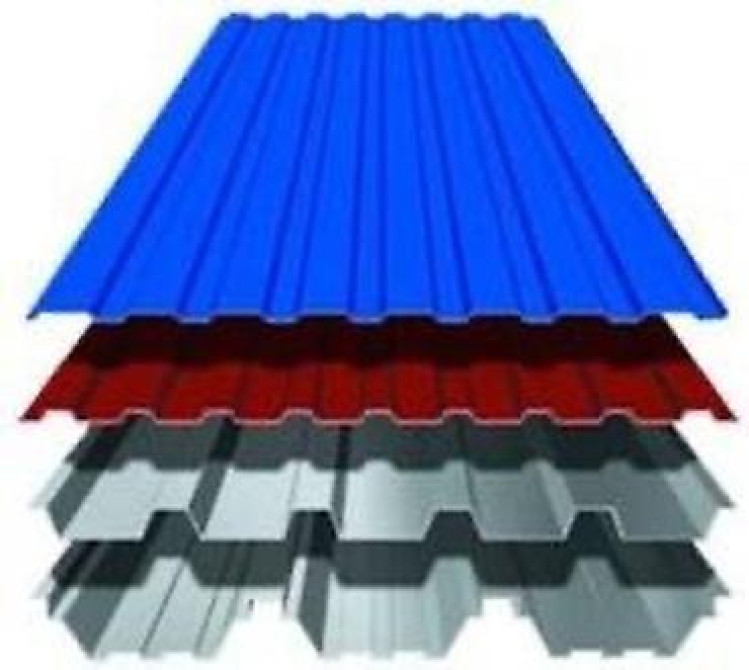 Профнастил металлический для кровли и стен. - Профилированные листы Бишкек - изображение 2