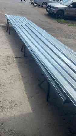 Профнастил оцинкованный, листы большой длины. - Материал Бишкек