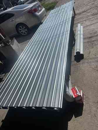 Профнастил оцинкованный для кровли и ограждений. - Материал: сталь с Бишкек