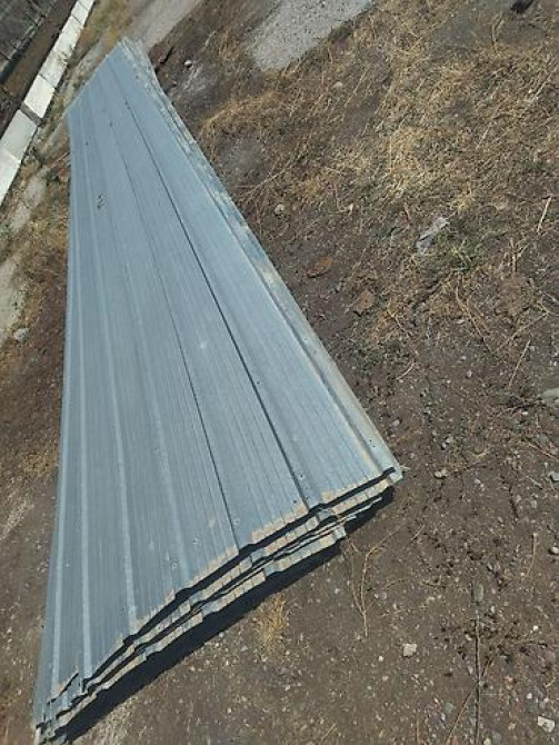 Срочно продаю профнастил оцинкованный по 4 метровый ширина 1.20 Бишкек - изображение 2