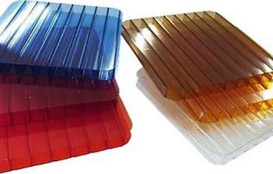 Сотовый поликарбонат Монолитный поликарбонат Профилированный Бишкек