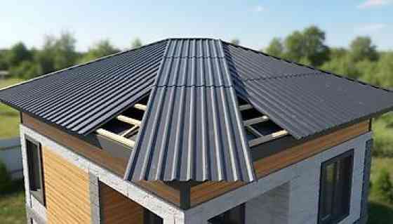 Профнастил и металлочерепица из рулонной стали - Профлист с Бишкек