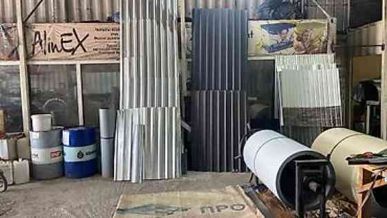 Профнастил и рулонный металл - Профлист трапециевидного профиля Бишкек