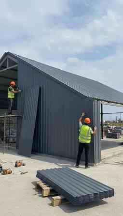 Профнастил для кровли и стен. Оцинковка - Профиль: трапециевидный Бишкек