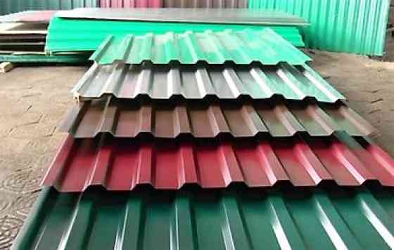 Профнастил и металлочерепица. Фасадные панели/сайдинг и поликарбонат Бишкек