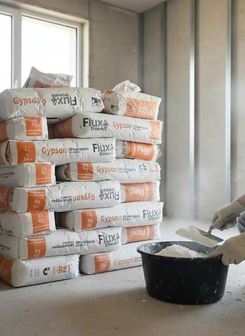 Штукатурка Flux trowel, Гипсовая Бишкек - изображение 1